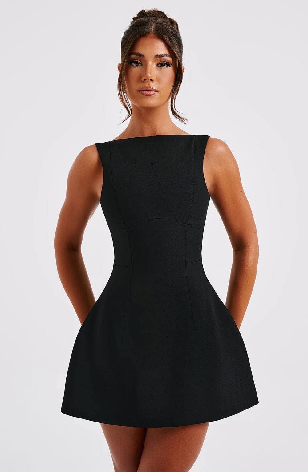 Esme Alana Mini Dress Black / Xs