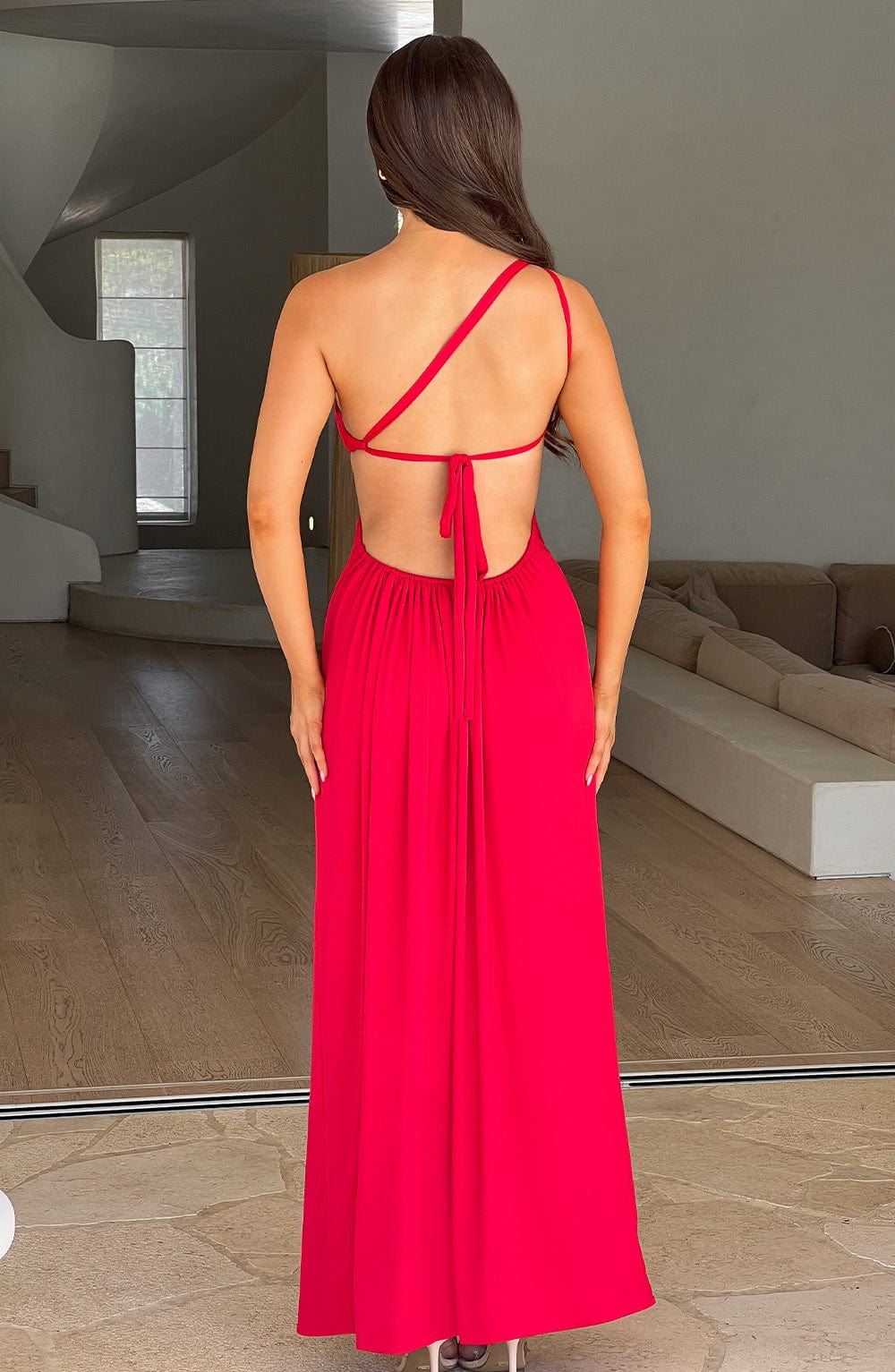 Esme Alecia Maxi Dress - Red